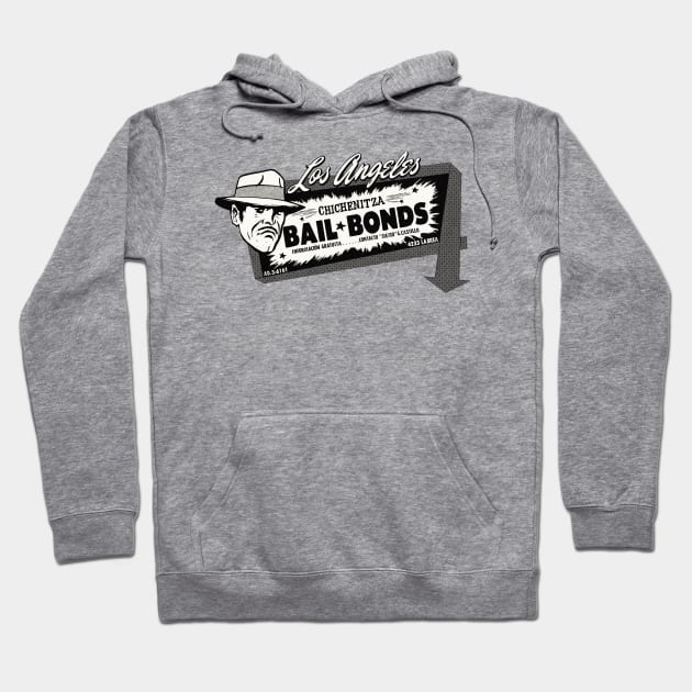 Vintage Mexican Los Angeles Bail Bonds Hoodie by Kujo Vintage